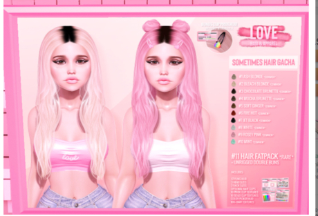 Second Life Marketplace - Love [Sometimes ] - Bleach Blonde